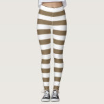 Blakish brown and white colour horizontal striped leggings<br><div class="desc">Blakish brown and white medium horizontal stripes Leggings.
Medium stripes : Style 1</div>