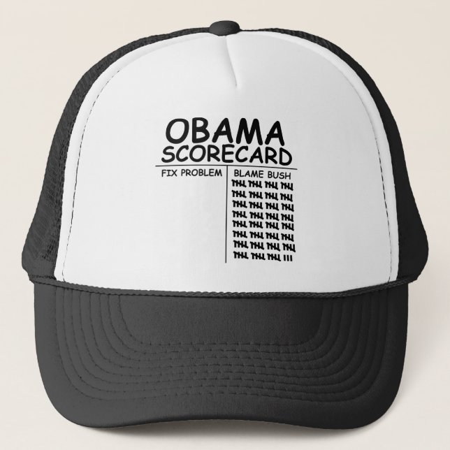 Blame Bush Trucker Hat (Front)