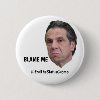 Blame Him 6 Cm Round Badge