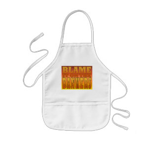 Blame it on the Bankers Anti Banks Pro Worker Kids Apron