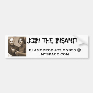 BLAMO PRODUCTIONS BUMPER STICKER