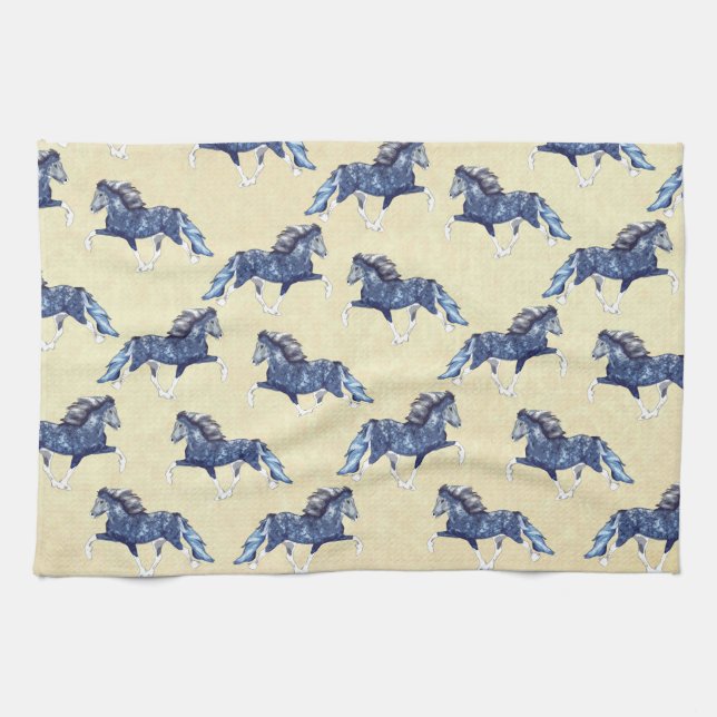 Blámóða 2 tea towel (Horizontal)