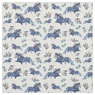 Blámóða and the Happy Flowers Fabric