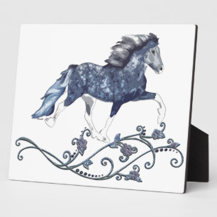 Blámóða Blue Icelandic Horse Plaque