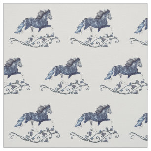 Blámóða   Blue Mist Fabric