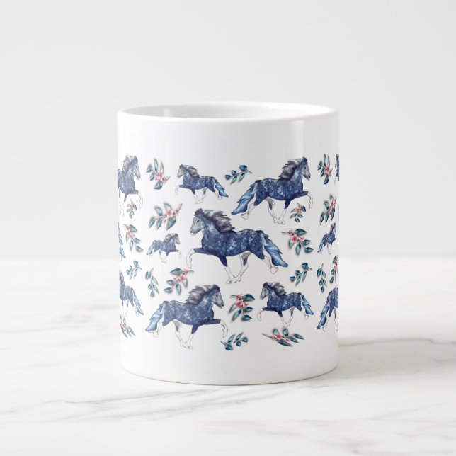 Blámóða Large Coffee Mug (Front)