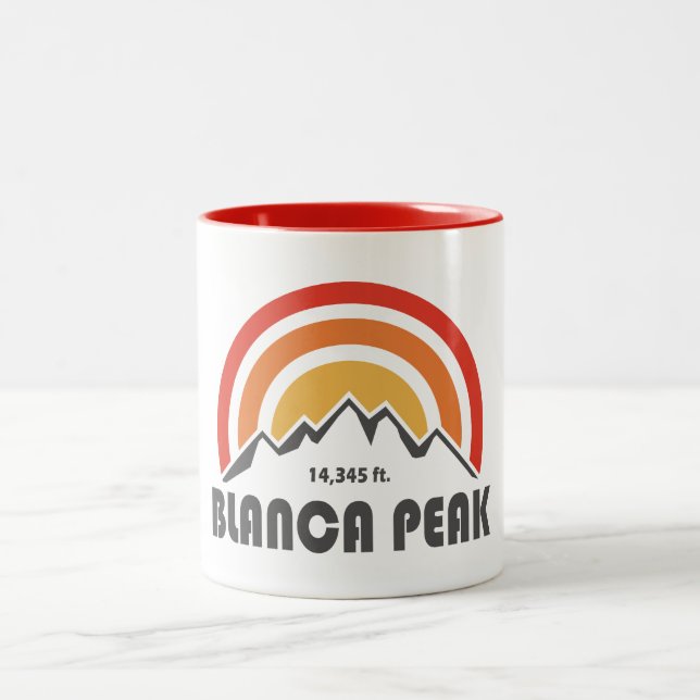 Blanca Peak Two-Tone Coffee Mug (Center)