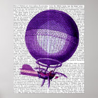 Blanchards Hydrogen (Purple) Hot Air Balloon