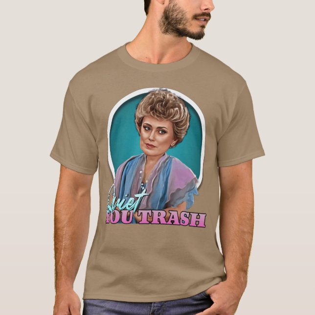 Blanche Quiet Yourash T-Shirt (Front)