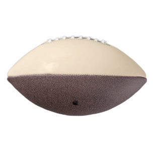 Blanched almond (solid colour) football