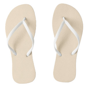 Blanched almond (solid colour) jandals