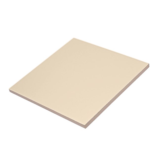 Blanched almond  (solid colour)  tile (Side)