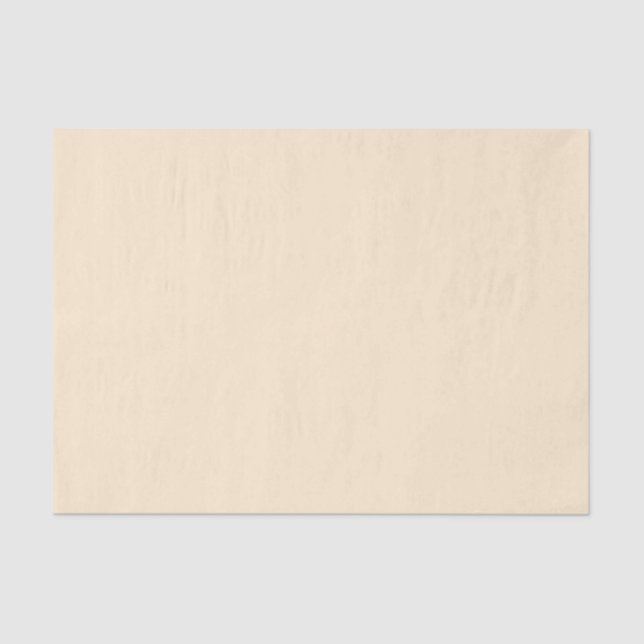 Blanched almond  (solid colour)  tissue paper (Front)