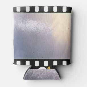 Blank 35mm Film Frame Texture Can Cooler