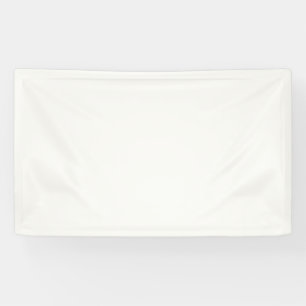 Blank 3' x 5' Banner with Off-white Background