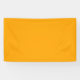 Blank 3' x 5' Banner with Orange Colour Background