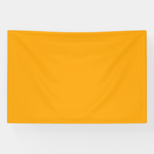 Blank 4'x6' Banner with Orange Colour Background