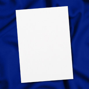 Blank 5" x 7" Semi-Gloss Graduation Announcement