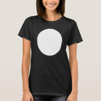 Blank Abstract Printed White Circle  Graphics