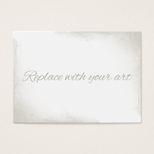 Blank ACEO Artist Trading Card Grunge Corners (Front)