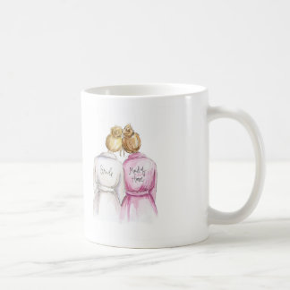 BLANK BACK Mug Blonde Bun Bride Dk Bl Bun Maid