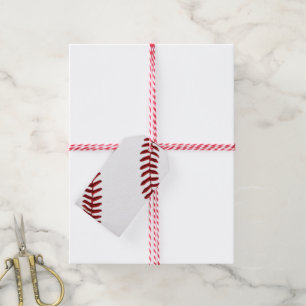 Blank Baseball Gift Tags, Handwrite, ADD Your TEXT Tags