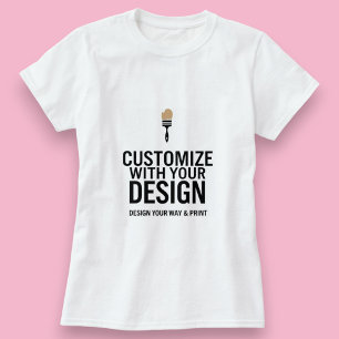 Blank Business Corporate Customizable Simple  T-Shirt