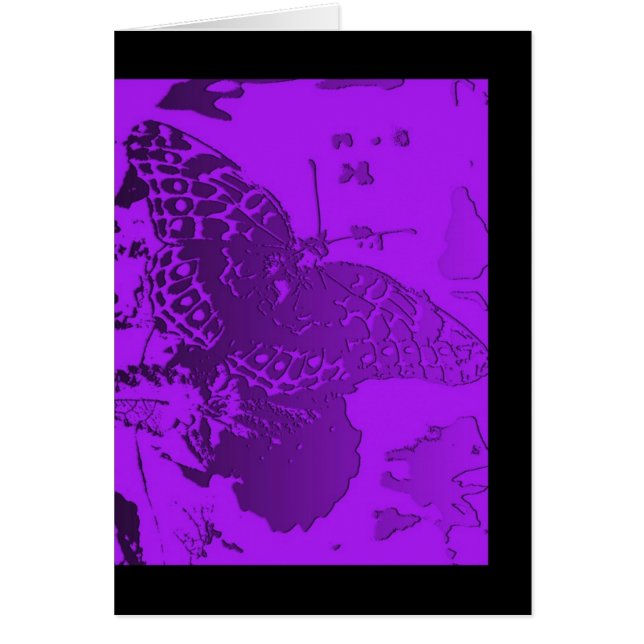 Blank - Butterfly in Purple (Front)
