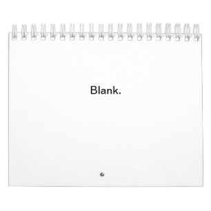 blank calendar