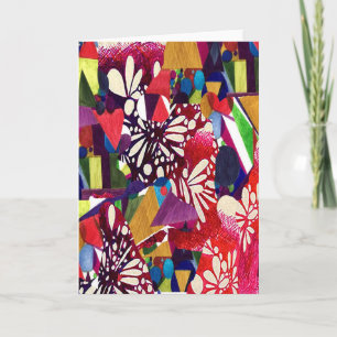 Blank Card 5x7 titled "Geofiesta" by M. Manderbach