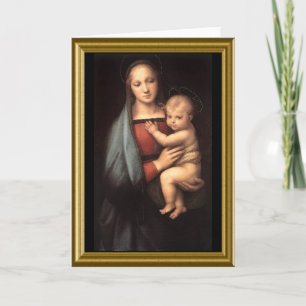 Blank Card - Madonna and Child