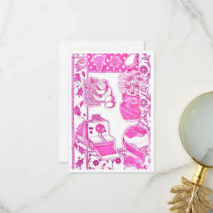 Blank Card Magenta