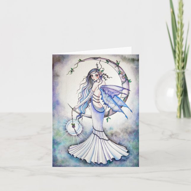Blank Card - Moon Fairy  * Cynthia * (Front)