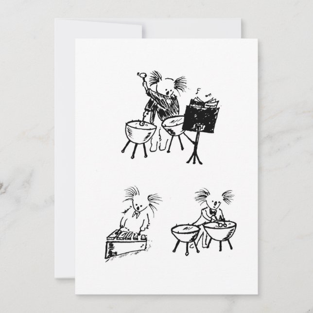 blank card music theme (Front)