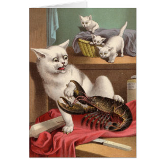 Blank card - Shocking Lobster!