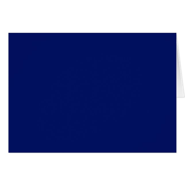 Blank Card with Navy Blue Background (Front Horizontal)