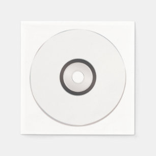 Blank CD Paper Napkins