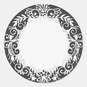 Blank Chalkboard Printed Bottle Canning Jar Label