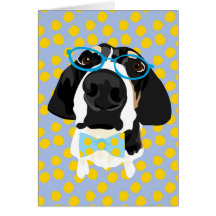 Blank Coonhound Card