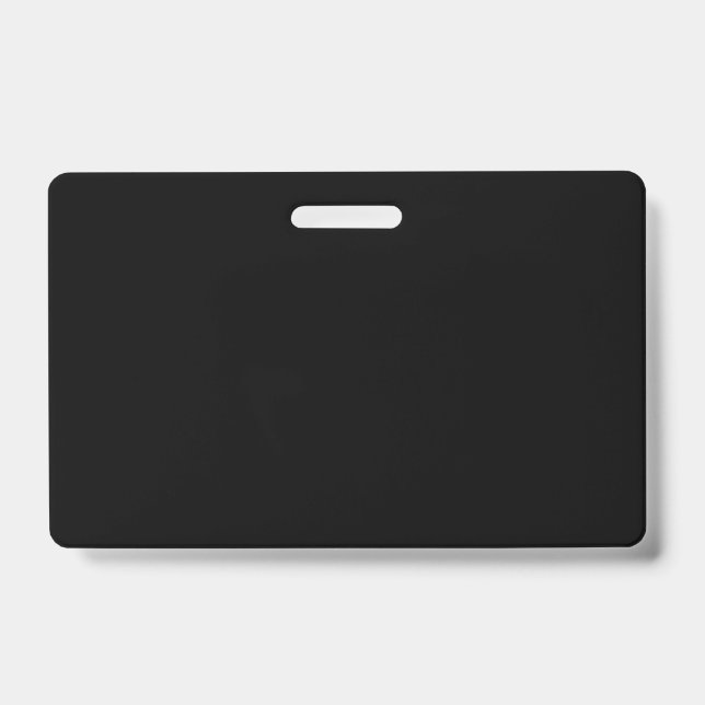 Blank - Create Your Own Custom ID Badge (Front)