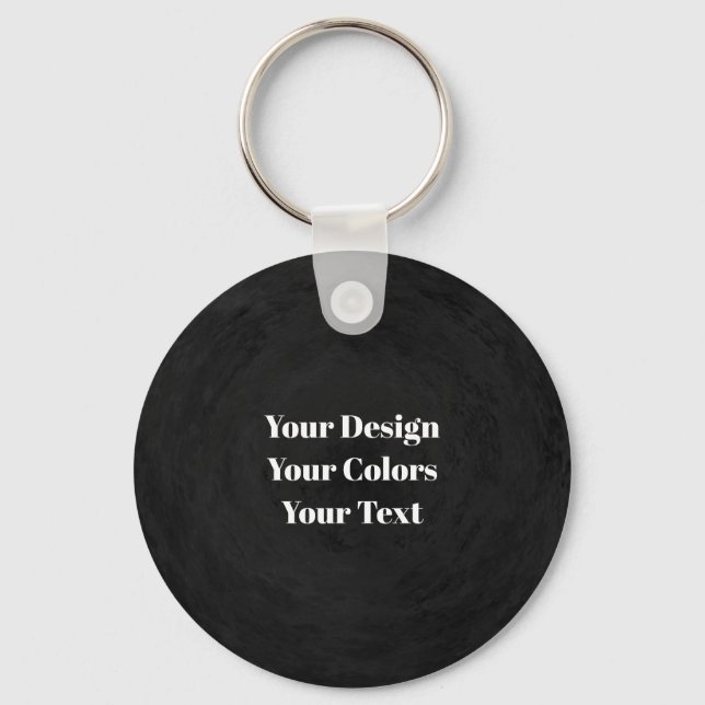 Blank - Create Your Own Custom Key Ring (Front)