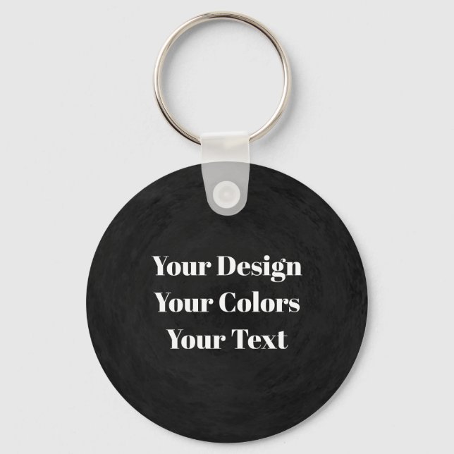 Blank - Create Your Own Custom Key Ring (Front)