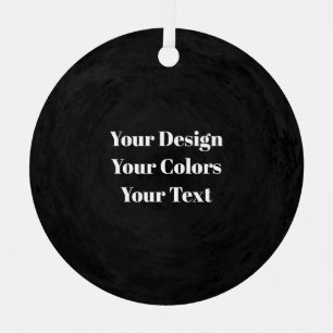 Blank - Create Your Own Custom Metal Tree Decoration