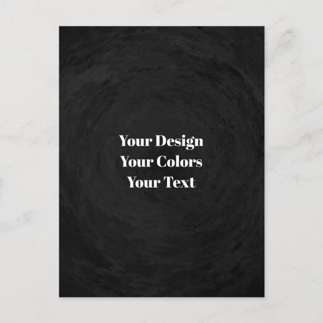 Blank - Create Your Own Custom Postcard (Front)