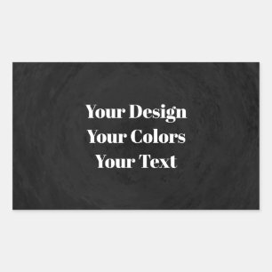 Blank - Create Your Own Custom Rectangular Sticker