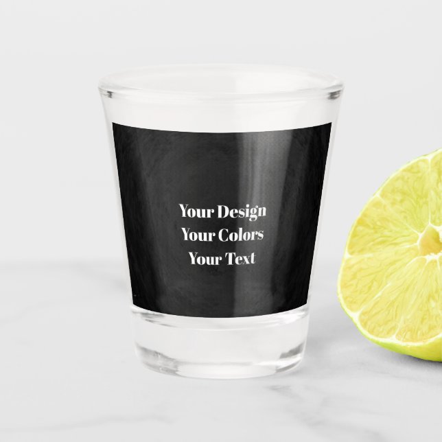 Blank - Create Your Own Custom Shot Glass (Front)