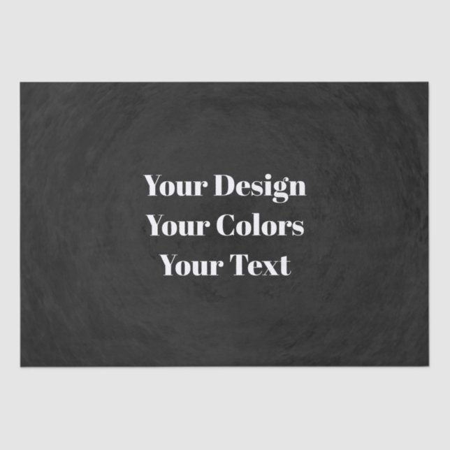 Blank - Create Your Own Custom Tissue Paper (Front)