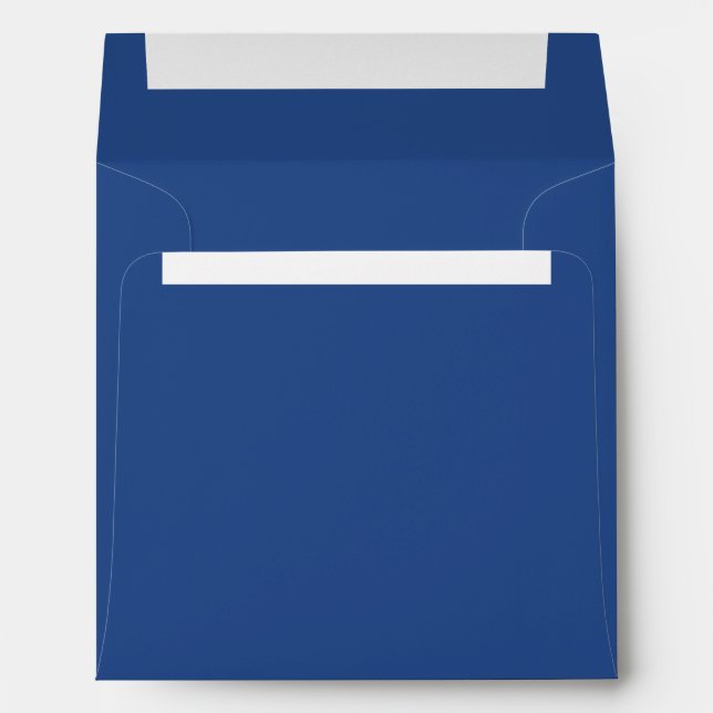 Blank Create Your Own - Deep Blue Envelope (Back (Bottom))