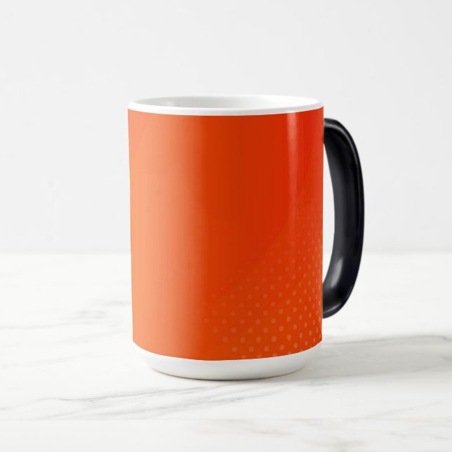 BLANK CREATE YOUR OWN ORANGE MUG (Front Right)