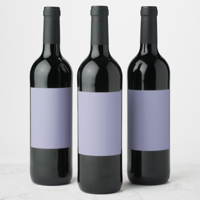 Blank Create Your Own Paper Wine Label (Bottles)